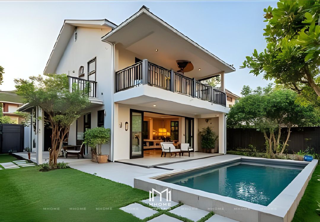 50+ Mẫu Biệt Thự Vườn 2 Tầng Indochine Đậm Chất Đông Dương