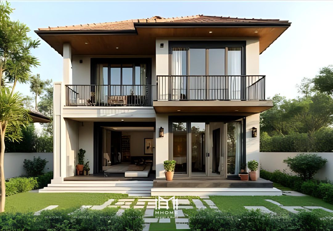 50+ Mẫu Biệt Thự Vườn 2 Tầng Indochine Đậm Chất Đông Dương
