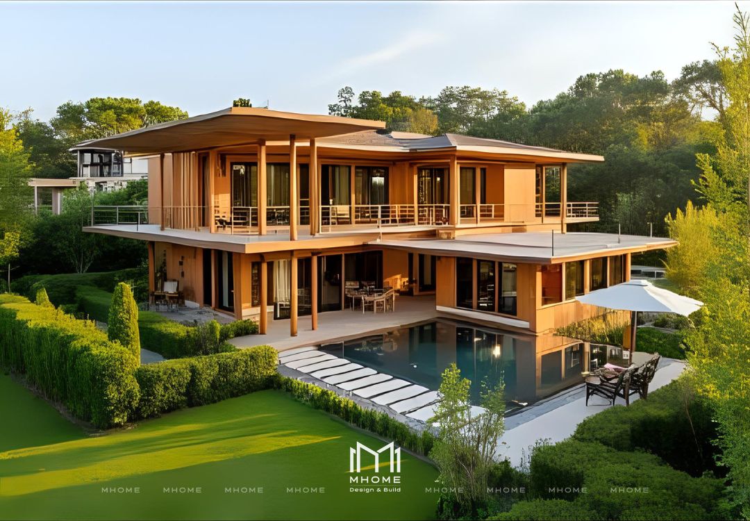 50+ Mẫu Biệt Thự Vườn 2 Tầng Indochine Đậm Chất Đông Dương