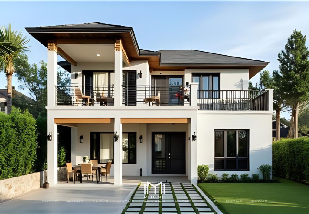 50+ Mẫu Biệt Thự Vườn 2 Tầng Indochine Đậm Chất Đông Dương