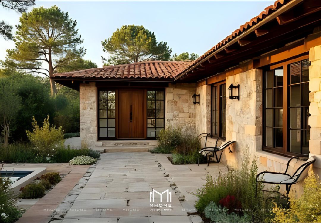 Thiết Kế Biệt Thự Nhà Vườn Theo Phong Cách Rustic