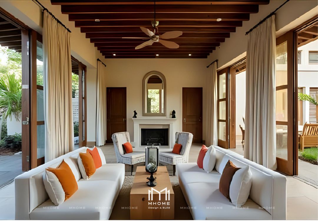 Thiết Kế Biệt Thự Nhà Vườn Theo Phong Cách Rustic