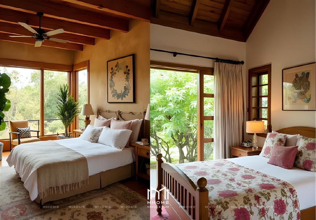 Thiết Kế Biệt Thự Nhà Vườn Theo Phong Cách Rustic