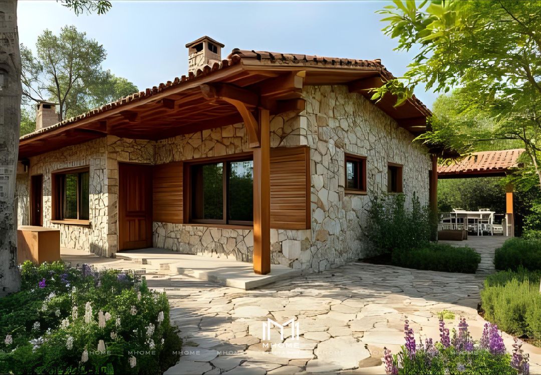 Thiết Kế Biệt Thự Nhà Vườn Theo Phong Cách Rustic