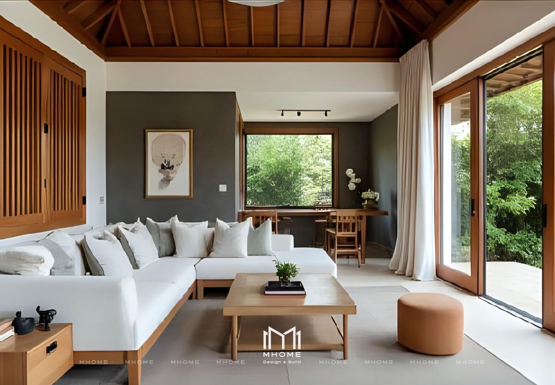 Dự Toán Thiết Kế Nội Thất Biệt Thự 350m² Phong Cách Indochine