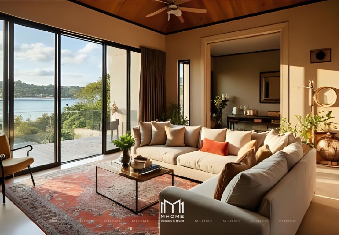 Dự Toán Thiết Kế Nội Thất Biệt Thự 350m² Phong Cách Indochine
