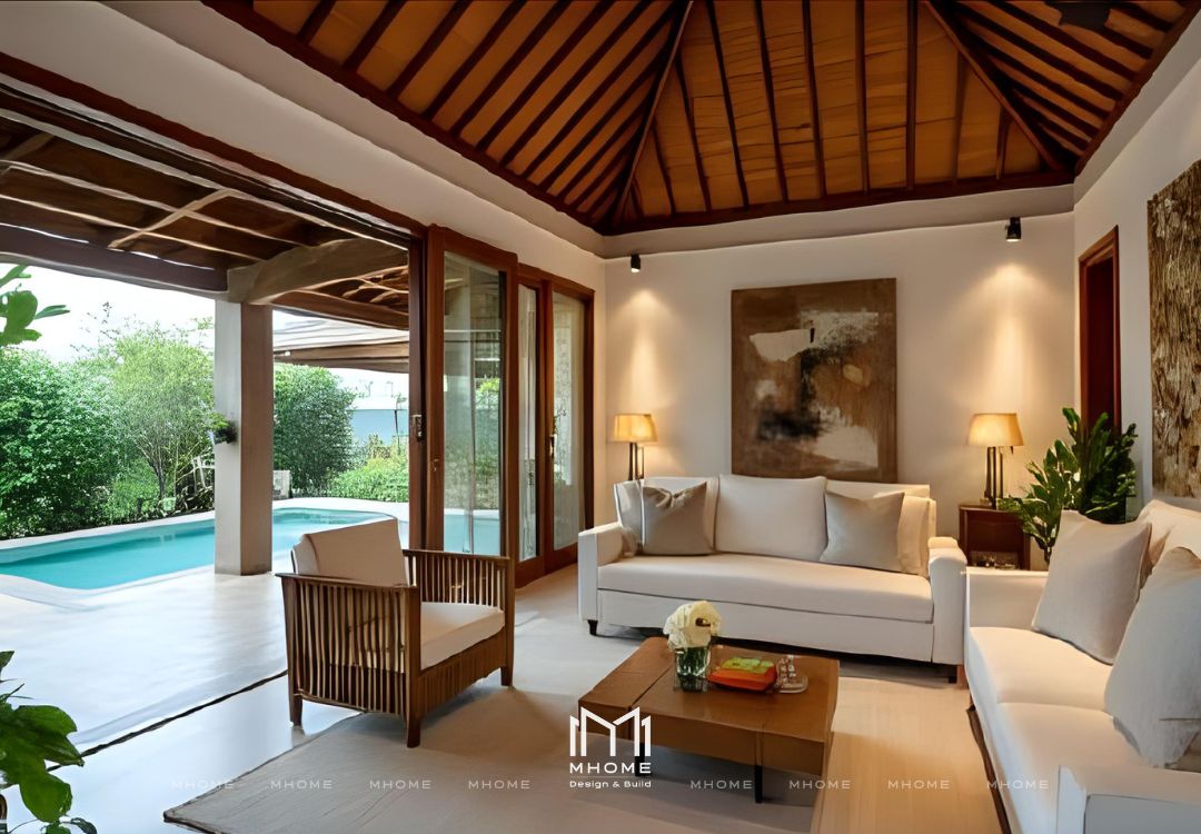 Dự Toán Thiết Kế Nội Thất Biệt Thự 350m² Phong Cách Indochine