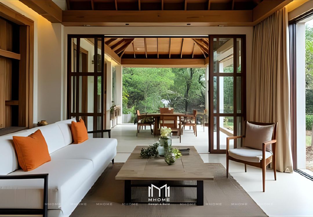 Dự Toán Thiết Kế Nội Thất Biệt Thự 350m² Phong Cách Indochine
