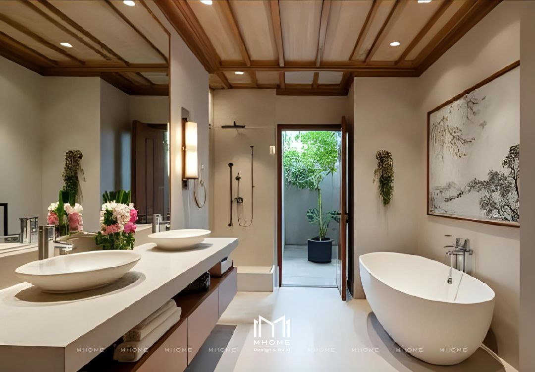 Dự Toán Thiết Kế Nội Thất Biệt Thự 350m² Phong Cách Indochine