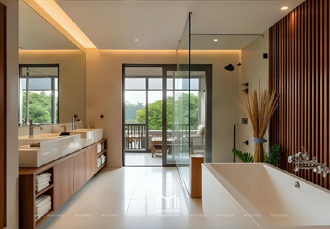 Dự Toán Thiết Kế Nội Thất Biệt Thự 350m² Phong Cách Indochine