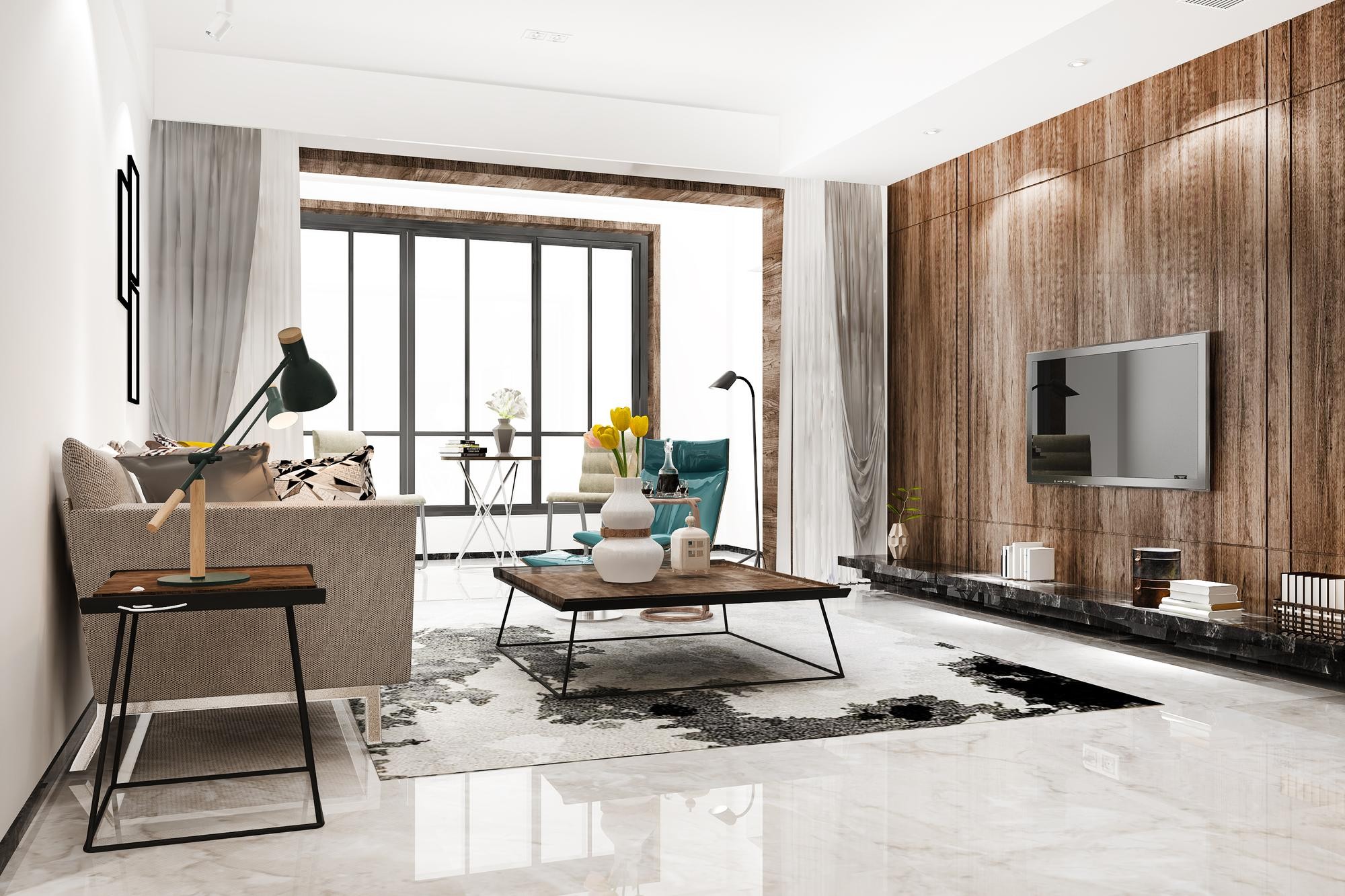BẢNG GIÁ THIẾT KẾ & THI CÔNG NỘI THẤT BIỆT THỰ VƯỜN