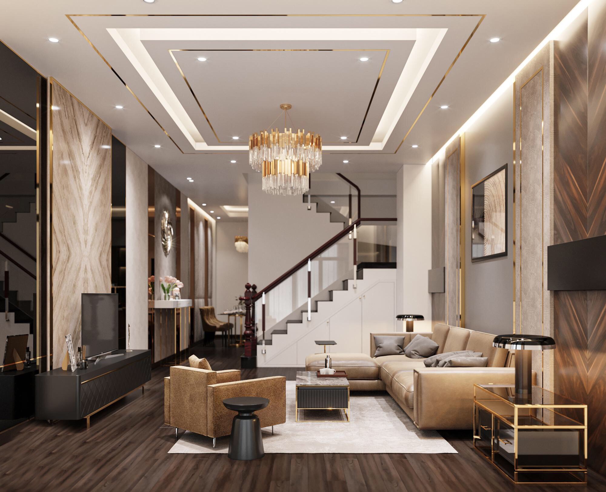 99 MẪU THIẾT KẾ NỘI THẤT BIỆT THỰ PHONG CÁCH HIỆN ĐẠI (MODERN)