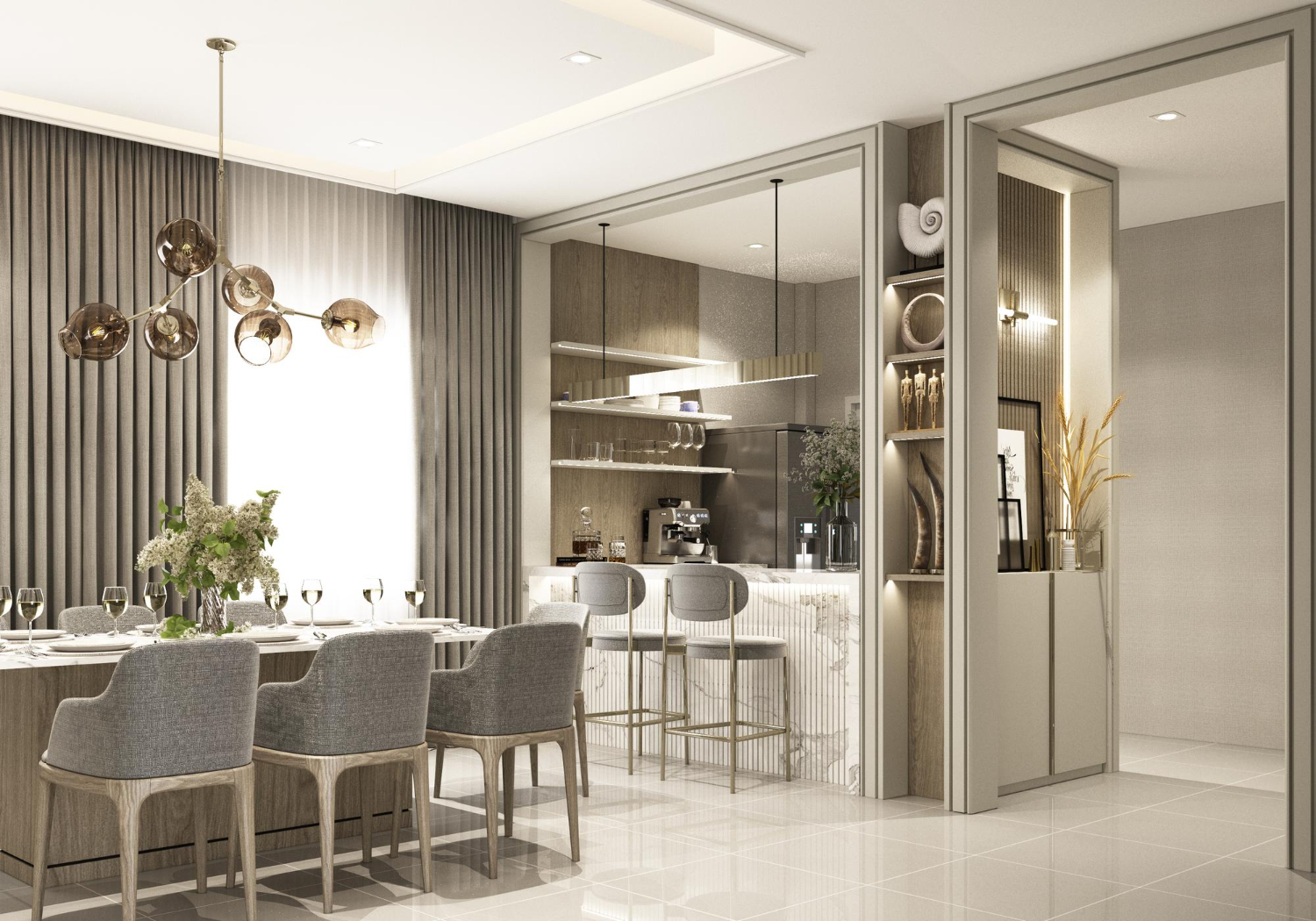 99 MẪU THIẾT KẾ NỘI THẤT BIỆT THỰ PHONG CÁCH HIỆN ĐẠI (MODERN)