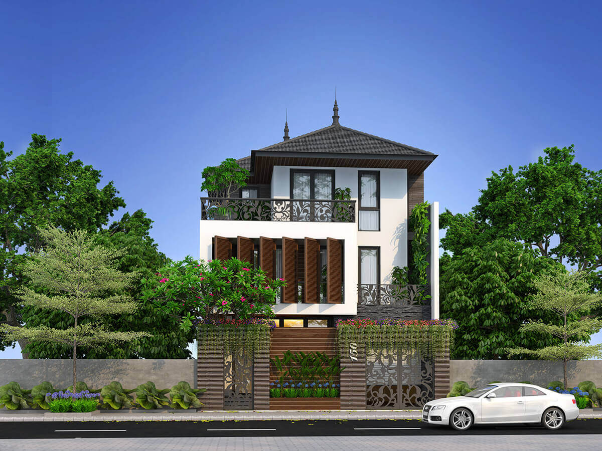 BẢNG GIÁ XÂY BIỆT THỰ VƯỜN TRỌN GÓI