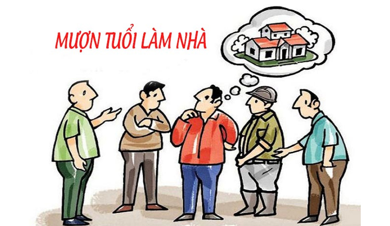 Tuổi làm nhà và mượn tuổi