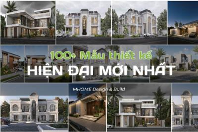 100+ MẪU BIỆT THỰ VƯỜN HIỆN ĐẠI MỚI NHẤT