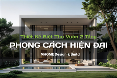 Thiết Kế Biệt Thự Vườn 2 Tầng Phong Cách Hiện Đại – Giải Pháp Sống Xanh Cho Gia Đình Trẻ