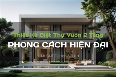 Thiết Kế Biệt Thự Vườn 2 Tầng Phong Cách Hiện Đại – Giải Pháp Sống Xanh Cho Gia Đình Trẻ