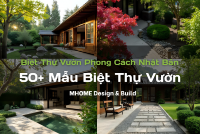 50+ Mẫu Biệt Thự Vườn 1 Tầng Phong Cách Nhật Bản