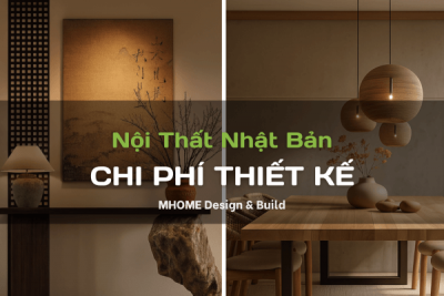 Chi Phí Thiết Kế Nội Thất Biệt Thự 300m² Phong Cách Nhật Bản