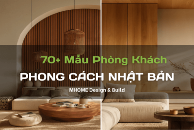 70+ Mẫu Phòng Khách Phong Cách Nhật Bản
