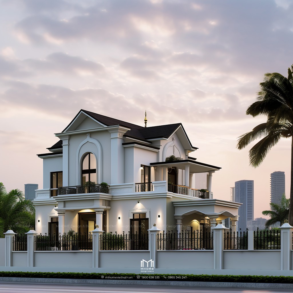 Mẫu biệt thự Indochine