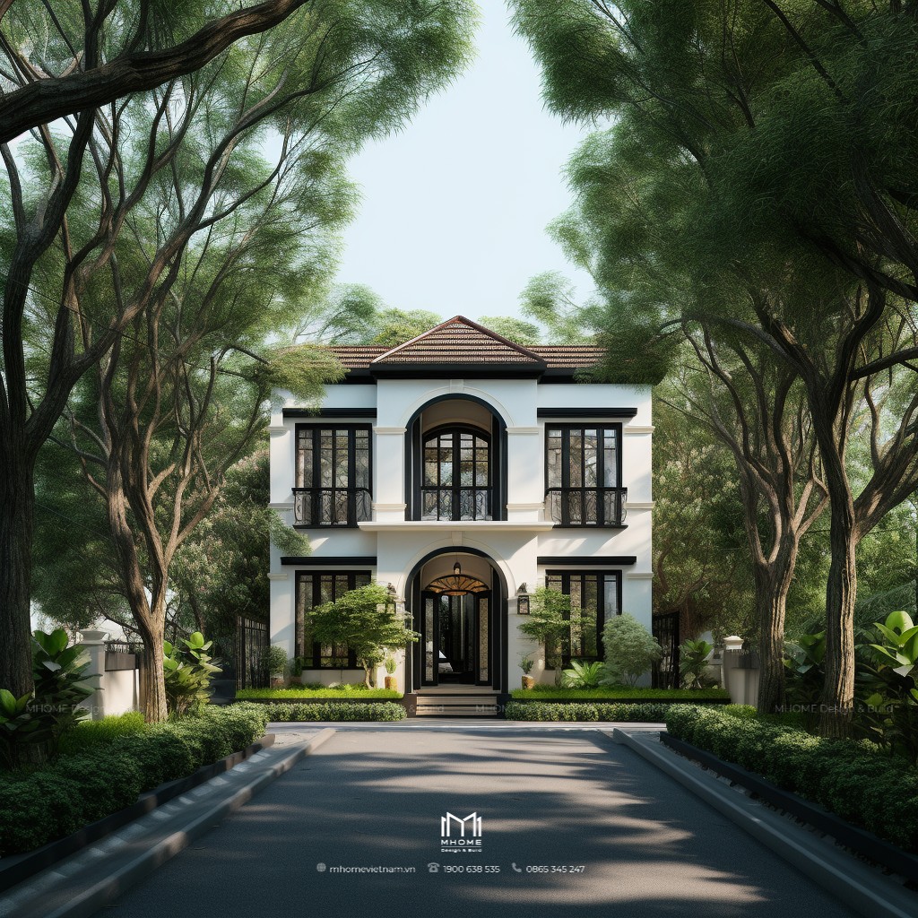 Mẫu biệt thự Indochine