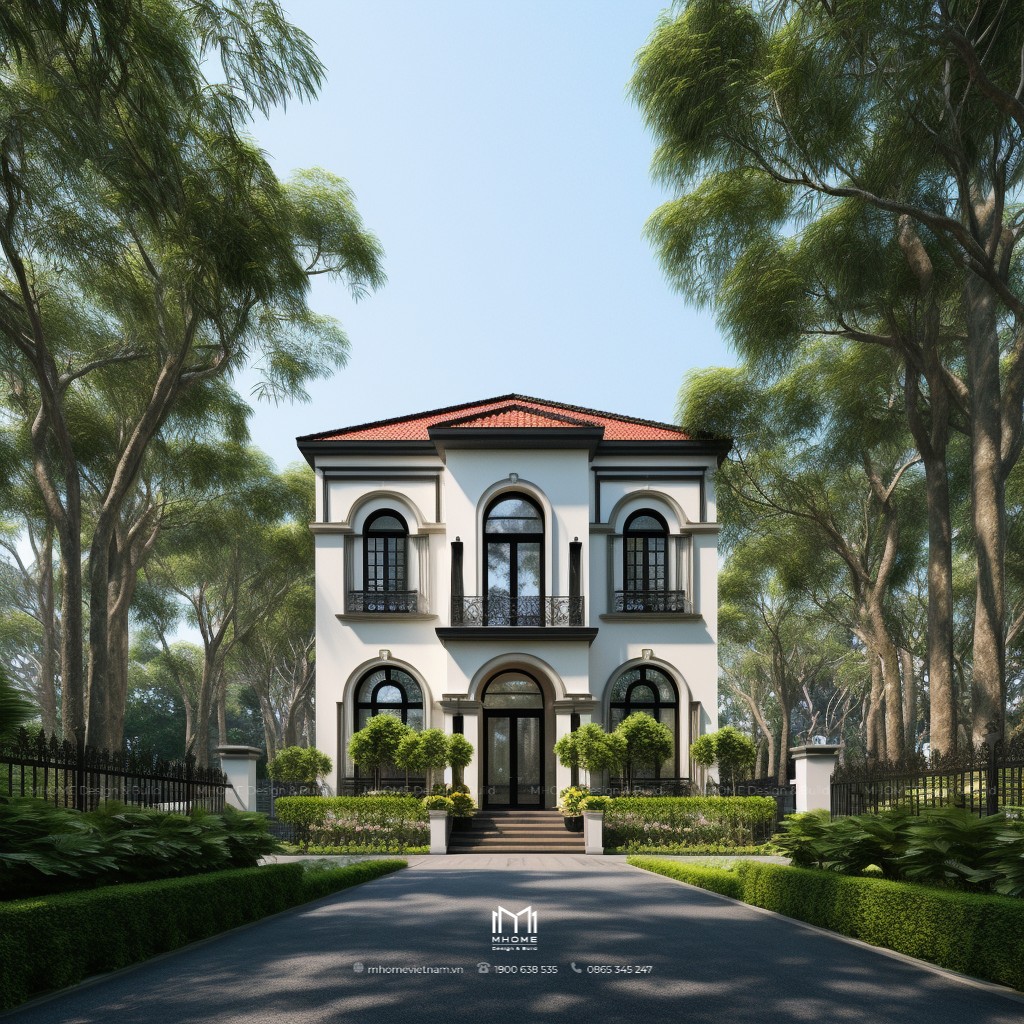Mẫu biệt thự Indochine